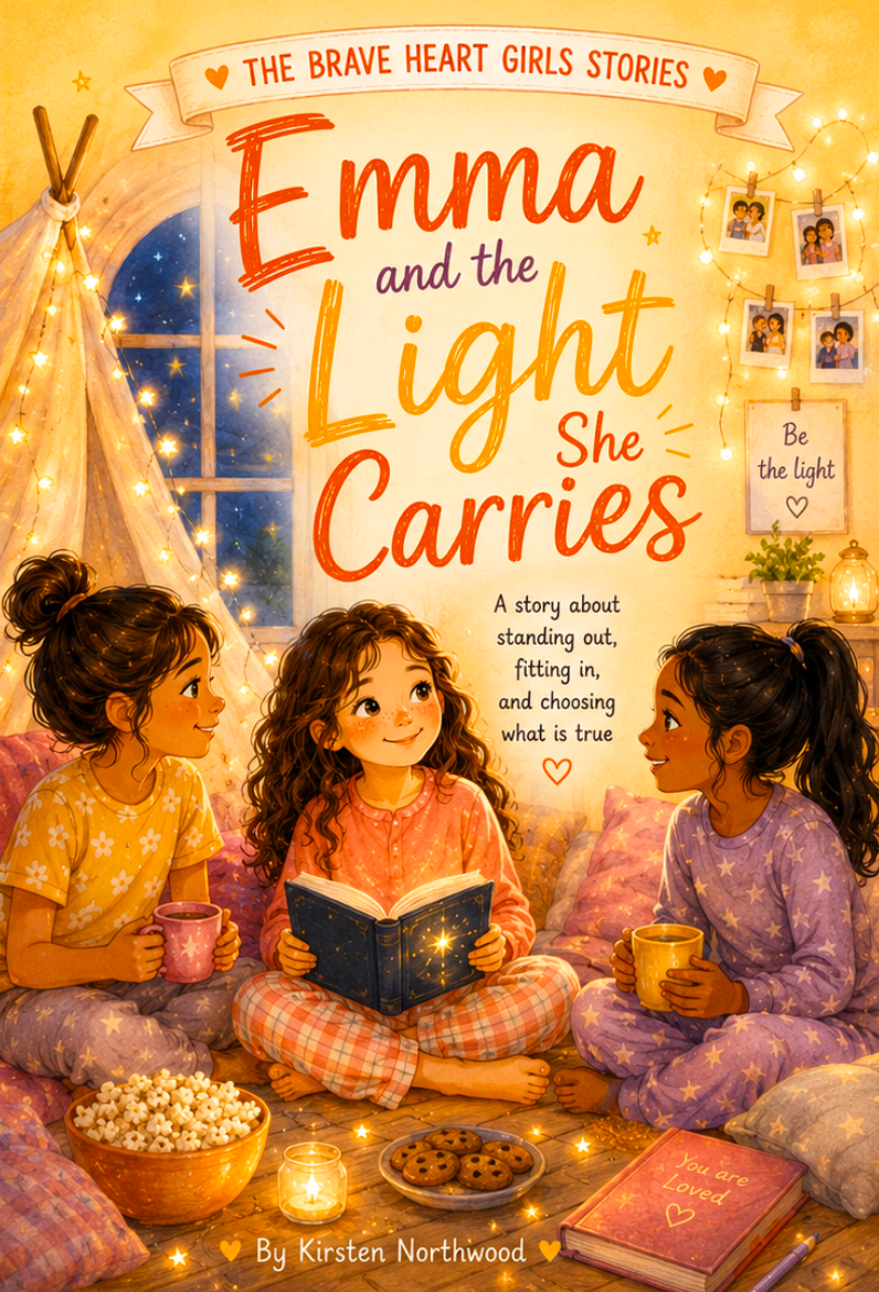 Emma and The Light She Carries: A story about standing out, fitting in, and choosing what is true