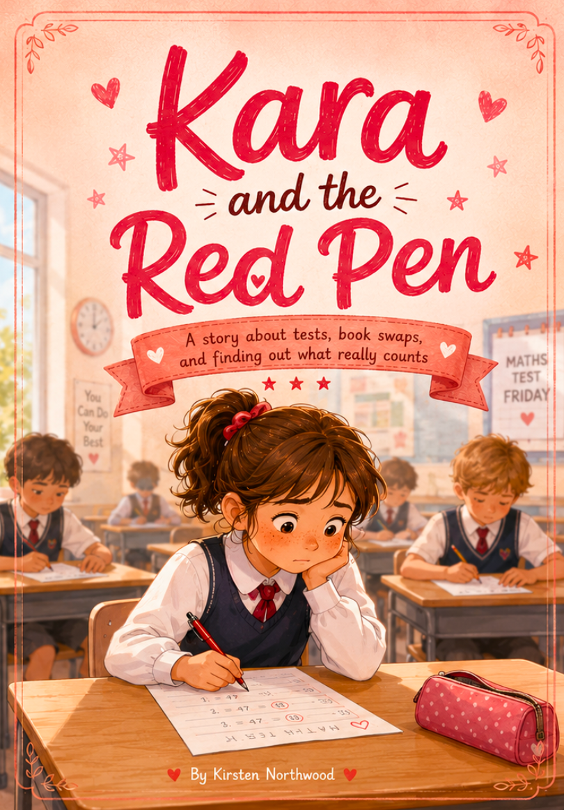 Kara and the Red Pen: A Story About Tests, Book Swaps, and Finding Out What Really Counts